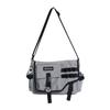 2026 Nova Bolsa Transversal Estilo Japonês Ins Mochila Funcional de Utilidade Grande Capacidade para Homens Bolsa Mensageira da Marca Trendy para Estudantes Mulheres