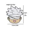 Broche de Desenho Animado Transfronteiriço Batalha de Feitiços Personalidade Cinco Gato da Iluminação Distintivo de Metal Acessórios para Bolsa Roupas