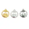 Colgantes para Joyería DIY Estilo Chino Anillo de Panda de Aleación Colgante de Bambú Pulsera Pendiente Amuletos Accesorios Al por Mayor