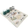 Atacado do Fabricante Grade Antiderrapante Terra de Diatomáceas Drenante Tapete de Mesa de Jantar Cozinha Bar Absorvente Tapete de Mesa Antiderrapante Resistente ao Desgaste Dropshipping
