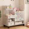 Estante de Armazenamento de Brinquedos para Bebês e Crianças de Chão Removível Estante de Armazenamento Doméstico Estante de Brinquedos Simples Classificação e Organização Armazenamento