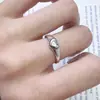 Anillo de Amor Diseño de Nicho Anillo Antiguo Retro de Alta Gama Anillo Abierto Personalizado