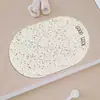 Alfombrilla de Suelo de Barro Diatómico Simple Coreana para Baño de Casa Puerta Antideslizante Absorbente Felpudo Alfombrilla de Suelo de Baño Alfombrilla de Fácil Cuidado