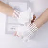 Mangas de Encaje con Volantes de Doble Capa, Accesorios para Fotografía de Uñas, Puños Decorativos, Puños para Muñeca Lolita, Puños Falsos, Mangas para Manos