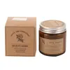 Taza de Vidrio Marrón Transfronteriza Velas Aromáticas sin Humo de Aceite Esencial Regalo Souvenir Velas Aromáticas para Uso en el Hogar Fábrica de Comercio Exterior Venta al por Mayor