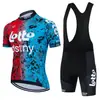 Lotto Comercio Exterior Maillot de Ciclismo Verano Conjunto para Hombre Nuevo Ropa para Bicicleta Bicicleta de Montaña Bicicleta de Carretera Secado Rápido