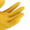 Guantes de látex de res de la marca Nanyang/guantes de goma engrosados para lavar platos, guantes impermeables para el hogar