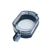 Unidad Principal de Anillo Inflable de Alto Voltaje Botón de Protección Cubierta Protectora Transparente Botón de Desconexión/Conexión Ventana de Observación Redonda Accesorios para Gabinete F