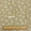 Tejido de Sarga de Algodón Cepillado, Pijamas de Otoño e Invierno, Pequeños Estampados Florales Cálidos, Ropa para Niños, Telas para Ropa de Casa