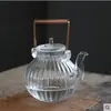 Olla de Mano de Vidrio de Alto Borosilicato Tetera Doméstica Olla para Vino Cafetera Dispensador de Vino Olla Guifei Falsa de Alto Borosilicato