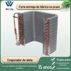 Tubo de Cobre Alumínio Fin Tipo U Radiador Evaporador Freezer Radiador Eficiente Equipamento de Refrigeração Cooler Fabricante