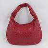 Bolso francés de alta gama, tejido, bandolera, portátil, a la moda, con forma de bola de masa, tipo media luna.