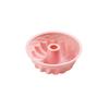 Fábrica direta de 10 polegadas doméstica silicone espiral redonda forma redonda chiffon profundo savalin bolo molde ferramenta de cozimento