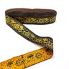Cinta de Ropa Tejida Jacquard 2.5cm Accesorios para Cortinas Encaje Disfraz Antiguo Bordado Estilo Étnico Escenario Almohada Textiles para el Hogar