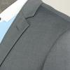 Traje Gris Profesional Formal de Trabajo Slim para Hombre Traje Uniforme Chaleco Vestido de Boda Traje para Hombre de Tres Piezas