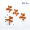 Sapatos furados acessórios para sapatos diy flor plástico fivela de sapato tridimensional acessórios para chinelos sapatos decorativos sapatos de flor acessórios de borracha macia