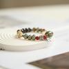 Pulsera para Mujer en Verano, Joyería de Alta Gama, Versátil, Tejida a Mano, Original, Sencilla, Estilo Bosque, Nuevo Estilo Chino, Despertar del León para la Buena Suerte