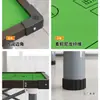 Mesa de Mahjong para Uso Doméstico, Mesa Cuadrada Plegable Pequeña de Manivela, Mesa Simple para Romper Huevos, Tablero de Mesa de Mahjong de Doble Propósito para Jugar Ajedrez y Cartas