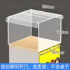 Puesto Carrito Pequeño Cubierta Anti-moscas Malla Hueca Fruta Anti-mosquitos e Insectos Plato Frío A Prueba de Polvo Con Puerta Cubierta de Malla de Escritorio Rectangular