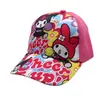 Sombrero Infantil de Comercio Exterior Dibujos Animados Anime Super Mario Estampado de Araña Gorra de Béisbol Niños Niñas Niños Sombrero de Ala Plana