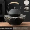 Estufa Eléctrica de Cerámica para Preparar Té, Tetera de Vidrio para Calentar Té con Leche, Cafetera para Té de Flores, Juego de Té al Vapor para Uso Doméstico