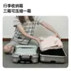 Bolsa de Compresión Transparente al Vacío Ropa Edredón Engrosada Sin Aire Bolsa Organizadora para el Hogar Bolsa de Almacenamiento para Maleta Venta al por Mayor