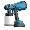 Pistola de Pintura Spray Portátil Sem Fio de Alta Potência com Bateria de Lítio de Fábrica Direta, Alta Atomização, Manual, Doméstica, para Pintura de Parede