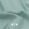 Tela de gasa no transparente falda de verano con caída tela para ropa forro entretela falda de gasa negra blanca tela para manualidades