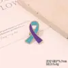 Venta Caliente Transfronteriza Internacional Broche de Lazo Rosa Material de Aleación Botón Insignia de Voluntario de Caridad Cinta