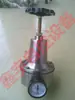 Válvula Reductora de Presión de Acero Inoxidable CANT-15 G1/2 4 Puntos Pulgada Rosca Interna Válvula Reductora de Presión de Gas de Acero Inoxidable