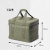 OVERHILLS Equipamento Exquisito para Acampamento ao Ar Livre 38 Litros Grande Capacidade de Armazenamento Bolsa Multifuncional de Nylon Quádrupla