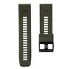 22/26mm Adequado para Garmin Fenix 7X 7 6X 6 Pro 3Hr Pulseira de Reposição de Silicone Bicolor de Liberação Rápida