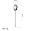Colher Coreana de Aço Inoxidável Colher de Jantar Garfo de Jantar Garfo de Sobremesa Colher para Comer em Casa Beber Colher de Sopa Pode Gravar Logo a Laser