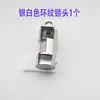 Acessórios de ferragem para alça de bolsa parafusos de elevação dourados e prateados para bolsa haste de ferro longa com cabeça redonda fivela de tubo fivela de metal fivela de bastão