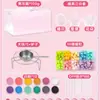 Color transparente cera de gelatina amasado música diy bolsa de material traje molde juguete descompresión para niños artefacto de descompresión para niña