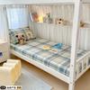 Sábanas Ajustables de Algodón Clase a Nishikawa Japonés Protector de Colchón Individual de Algodón para Dormitorio de Estudiantes Cubierta de Cama Sábanas Estilo Nuevo