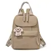 Linda Mochila de Pana de Dibujos Animados para Mujer 2026 Nuevo Estilo Bolso Escolar de Pana Gran Capacidad Estilo Universitario Mochila para Viajar
