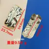 Hebilla Irregular de Metal para Traje de Baño, Hebilla de Conexión para el Pecho, Hebilla Decorativa para Ropa Interior y Prendas de Vestir, Hebilla de Cinturón de Moda, Hebilla de Ajuste