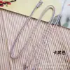 Colar Cordão Ajustável Mambo Rope Cordão para Pingente Pingente Tecido à Mão Cordão para Pendurar Cordão de Pingente Estilo Nó Plano Cordão de Jade