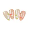 Adesivos para Unhas Yimei New Flower Lote Misto Adesivos 3D para Unhas Pequenos Adesivos Frescos de Tulipa para Unhas Adesivos para Unhas