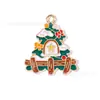 Adornos de Navidad Colgante Pulsera Colgante DIY Copo de Nieve Sombrero de Navidad Collar Festivo Llavero Cadena para Teléfono Móvil Colgante