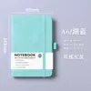 Cuaderno A5 Personalizado con Correas, Libreta de Registro para Reuniones de Trabajo, Cuaderno de Oficina de Color Sólido con Texto Impreso, Regalo de Negocios