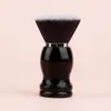 Pincel Grande para Base com Cerdas Macias e Cabo de Formato Especial, Pincel para Contorno, Pincel para Pó Solto, Pincel para Remover Pó de Unhas, Escova para Limpeza Facial e Barbear, Ferramentas de Beleza
