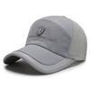 Chapéu de Malha Respirável de Verão Masculino Proteção Solar ao Ar Livre Aba de Sol Boné de Baseball Masculino Boné com Aba Moda Casual Atacado
