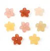 Flor de Lirio Acrílica Flor de Durazno Cuentas Kit de Materiales para Accesorios de Joyería Pulsera Collar DIY Flores Mate