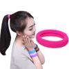 Versão coreana de anel de toalha de alta elasticidade corda de amarração sem costura ins cor de doce Anel de cabelo de celebridade da internet acessórios de cabelo atacado pequeno presente