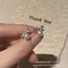 Brincos de Pérola de Água Doce Naturais de Zhuji, Perfeitamente Redondos, Extremamente Lustrosos, Brincos Estilo Laço, Modernos, Simples, Versáteis, Prata S925