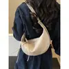 Bolso de Croissant de Moda y Popular 2026 Nuevo Modelo Bolso Cruzado Casual Versátil Bolso de Hombro para Viajes al Trabajo Bolso de Axila Bolso Dumpling