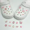 Accesorios para zapatos tipo zueco de moda de alta gama, hebillas decorativas de zapato de luna creciente color champán, dijes para zapatos estilo femenino, desmontables