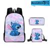 Producto Nuevo Transfronterizo 3D: Mochila con Estampado de Dibujos Animados, Bolso de Hombro, Estuche para Lápices y Mochila Set de Tres Piezas - ¡Más Guapo Que Tú!